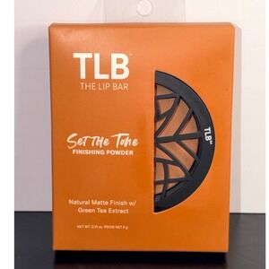 TLB The Lip Bar Set The Tone Finishing Powder Bronze Beauty Matte 0.21oz New